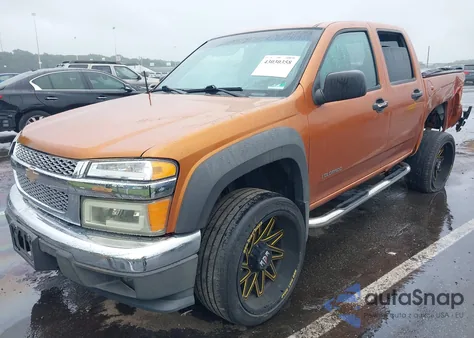 2005 Chevrolet Colorado Ls from USA, damaged, VIN 1GCDT136358124304
